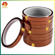 [hzsdakjjh.] Adhesive Tape Tape 10mmx 33M/Roll Metal Traceless 3D Printing Board Protection Insulati