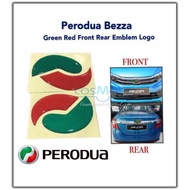 PERODUA BEZZA - EMBLEM LOGO 2PCS Front & Rear Sticker