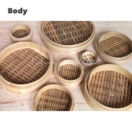 Bamboo steamer / Pau steamer 12” 14” 16” / Pengukus pau, roti kukus, dimsum, kuih etc