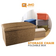 Foldable Storage Chair with box/Sofa Storage Stool