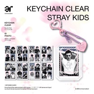 [READY STOCK] KEYCHAIN CLEAR IDPHOTO KPOP STRAY KIDS | Bag hanger | Hyunjin Bangchan Seungmin
