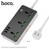 Ổ cắm điện đa năng Hoco AC7 Storm 3 Ổ Điện 3 Cổng USB 1 Cổng Type C