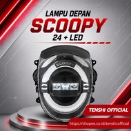HONDA Headlights ScoopyHONDA 2024, 2025, 2026 LED | Reflector ScoopyHONDA 2024, 2025, 2026 LED | Hea