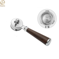 51mm Single/Dual Spout Coffee Portafilter Filter Holder for DeLonghi Dedica EC680/EC685/EC890/EC900,