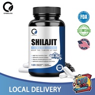 Orgeuos Shilajit Capsule 400mg With Ginseng Extract +7 Powerful Ingredients Boosts Energy & Vitality