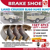 S2U Rear Brake Shoe Toyota Land Cruiser BJ40 HJ45 HJ47 4X4 Brake Part 2255 Pam Kasut Brek Lining Bel