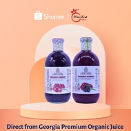 [Brand Box] Georgia's Natural Pomegranate Cranberry Juice 750mL + Pomegranate Blackberry Juice 750mL