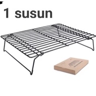 cooling rack 3 susun cooling rack peniris makanan rack peniris kue