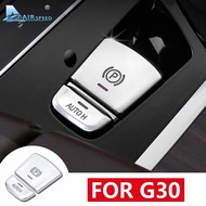 AIRSPEED 2pcs ABS for BMW 5 Series G30 Accessories Interior Trim Car Parking Brake Button Decorative