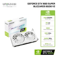 UNIKA GeForce GTX 1660 Super Blizzards 6G GDDR6 Video Card | GTX 1660S Gaming | Genuine BH 36T