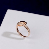 18K金真鑽扭線戒指(下單請提供戒圍)