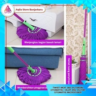 Twist Mop 360 Automatic Rotation / Microfiber Automatic Rotating Mop / Magic Twist Mop Floor Mop