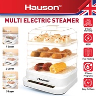 Hauson 26 Liter Electric Food Steamer 3 Tier Transparent Cover Pengukus大容量电蒸锅