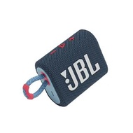 JBL Go 3 迷你防水藍牙喇叭-粉藍色
