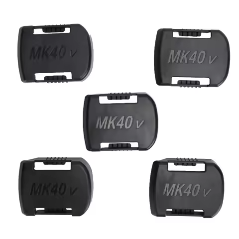 5Pcs Lithium Battery Holder ABS LiIon Battery Mount Storage Slot For Makita 40V