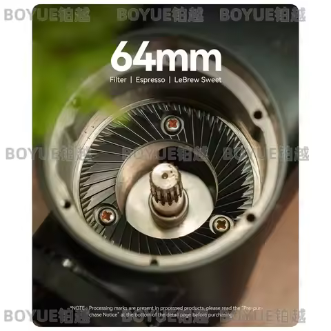 64mm 98mm Electric Coffee Grinder Burrs SSP CNC Machined Flat Burr Set High Hardness for Espresso Po