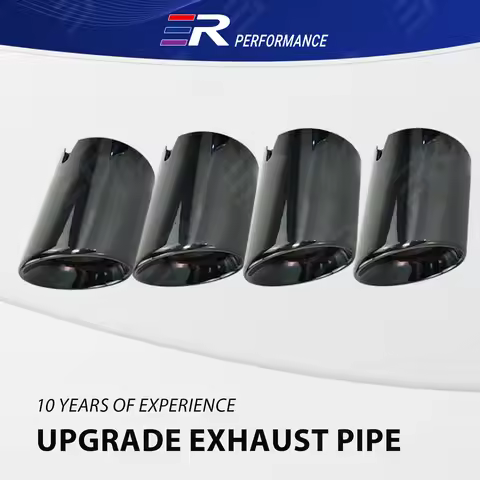 4pieces Stainless Steel Exhaust Tip Suitable for BMW F87 M2 F80 M3 F82 F83 M4 F10 M5 F12 F13 M6 Slip