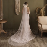 Wedding Veil Elegant Big Bow Tulle Long Cathedral Wedding Veil for Bridal Veil Pita