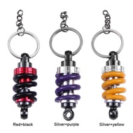 Shock Absorber Shaped Cool Keychain Fashion Cool Motorcycle Car Key Ring Coilover Spring Shock Absor