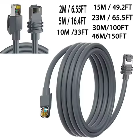 Ethernet Cable for Starlink Mini to RJ45 Replacement Waterproof Cord for Star Link Mini Dish Portabl
