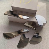 2026 New Style Stainless Steel Scraping Board Heart-Shaped Scraping Sheet Plus Small S-Shaped Fascia
