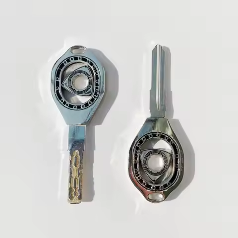 Spare keys For Mazda RX-7 FD3S JDM FC3S Rotary Engine Remote Key Blank Mechanical key blade