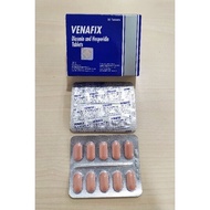 Venafix Diosmin 450mg & Hesperidin 50mg 30's (Exp: 11/2027) For Piles Buasir Daflon Hemorid Aveflon