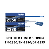 [ORIGINAL] Brother Toner TN-2360 TN 2360 TN-2380 TN 2380 Drum DR-2355 DR 2355