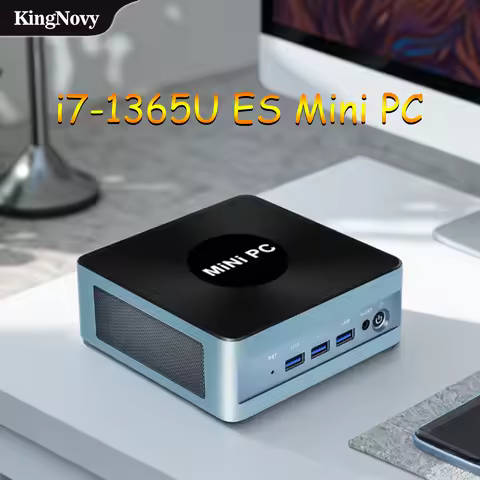 Gaming Mini PC, Intel i7 1360P/1365U ES Processor, Thunderbolt 4, 2x DDR5 RAM, 2x 2.5G LAN Firewall 