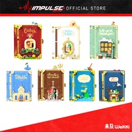 Wekki Block Fairy Tale Book Series - Alice in Wonderland / Cinderella / Mermaid / 未及积木 童话镇翻页书系列 - 在逃