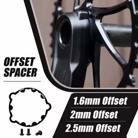 Chainring Offset Washer 1.6mm 2mm 2.5mm Offset For Sram 3 Bolt Old Crank Aluminum 7075 T6 For Nx Sx 