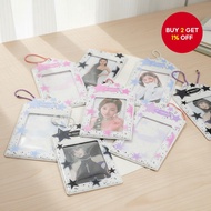 INS 3-inch Star Photocard Case, Idol Photo Holder, Student Card Sleeve  Sarung Kad Foto Bintang 3 in