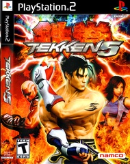 🎮 แผ่นเกมส์ PS2 💿 Tekken 5 ⚔️  - PlayStation 2