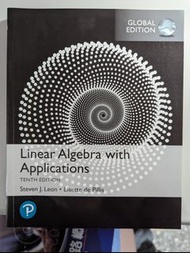 二手書 Linear Algebra with Applications 10e  Steve J. Leon