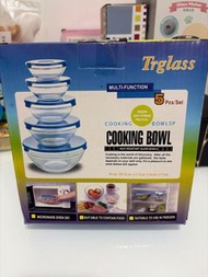 Trglass 多功能耐熱玻璃碗 5 件套