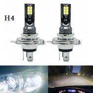 2Pcs H4 H7 HB3 9005 HB4 9006 LED Headlight H11 H9 H8 Super Bright Motorcycle Day Running Lamps H3 H1