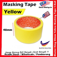 Master King Yellow Masking Tape 48mm #MasterKing #Yellow #Masking #Tape #48mm