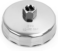 Tongze 92-93mm Oil Filter Wrench: 15 Flutes Oil Filter Removal Tool Compatible with Ford FL-2124S,FL