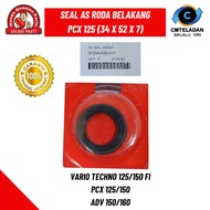 HONDA AHM Rear Axle Seal 34x52x7 PCX 125 CBUHONDA Original