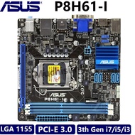 Asus P8H61-I  intel LGA 1155 Motherboard DDR3Core i5  ITX 17X17CM with  16GB USB2.0 USB3.0 VGA HDMI