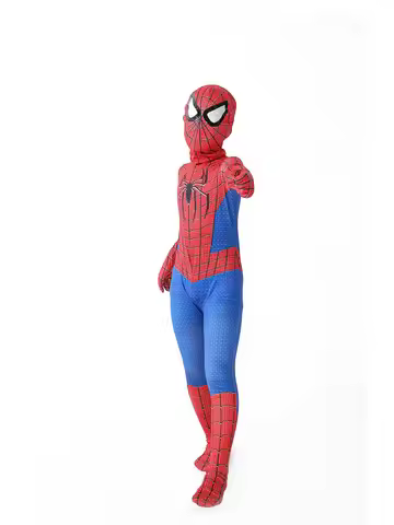Superhero Spiderman Costume Set 12 Style Iron Miles The Amazing Spiderman Halloween Cosplay Bodysuit