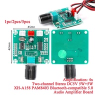 XH-A158 PAM8403 Ultra HD Bluetooth-compat 5.0 Stereo Mini Digital Power Amplifier Board Module 2*5W 