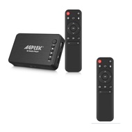 AGPTEK Updated 4K@30hz HDMI TV Media Player with One More Remote Control, with HDMI/AV/VGA Output, D