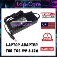 [LAPCARE] Laptop Adapter For Tos 19V 6.32A