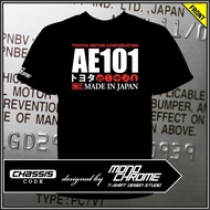 Hot selling comfort cotton Toyota AE101 Corolla Levin GT X GT-Z Sprinter Trueno 4A-GZE Men's T-Shirt