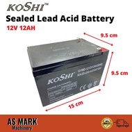 Rechargeable 12V 8Ah 12Ah 18AH Sealed Lead Acid / Lithium Battery for UPS Alarm