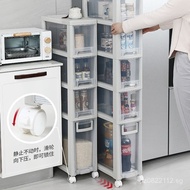 Gap Cabinet Storage Cabinet Narrow Edge Cabinet18cm20cm Storage bathroom cabinet kitchen drawer type