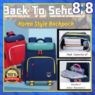 164275a Polyester Fashion School Backpack Aesthetic Softback Korean Style Backpack High Capacity / B