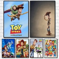 Animated Movies Toy Story Poster  Wall Art Printing Waterproof Home Living Bed Room Bar Aesthetic De