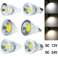 Ranpo Dimmable LED Spotlight หลอดไฟ E27 E14 GU10 MR16 E12 12V 24V 6W 9W 12W COB หลอดไฟ